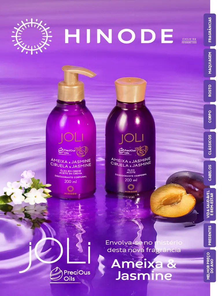 Catlogo Virtual Ciclo 02 - 2025 Hinode | PDF | Artigos De Higiene Pessoal | Cosméticos