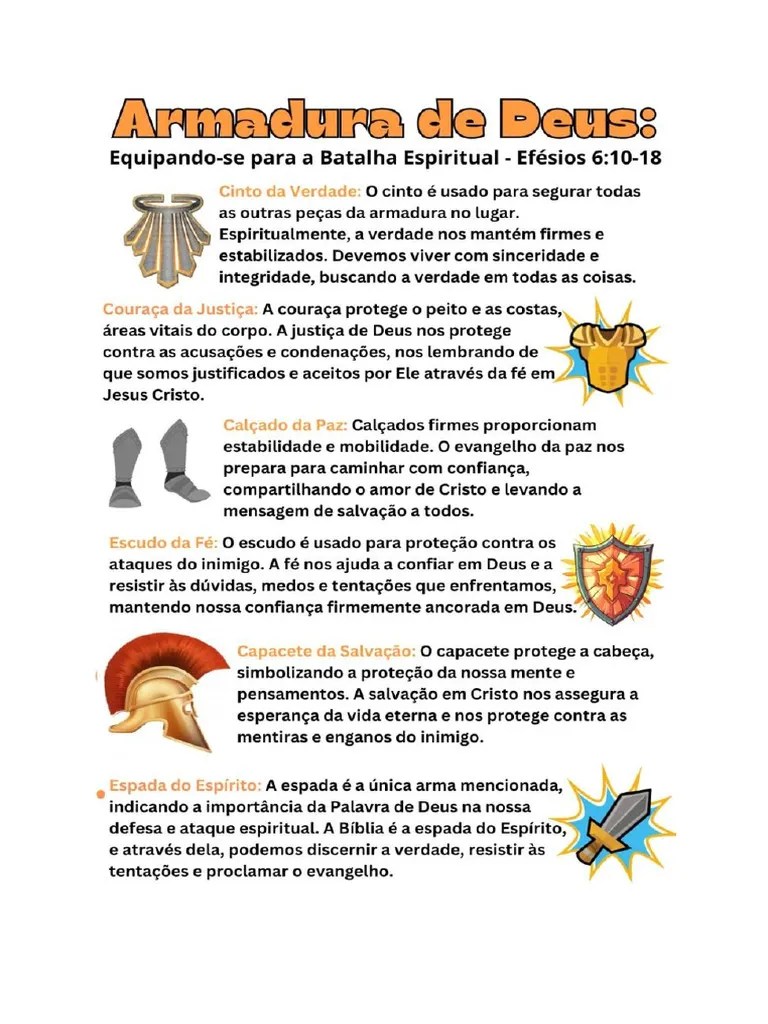Armadura De Deus | PDF