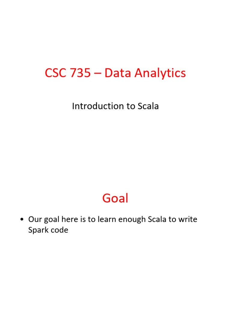 2_Scala_1(1) | PDF | Scala (Programming Language) | Integer (Computer ...