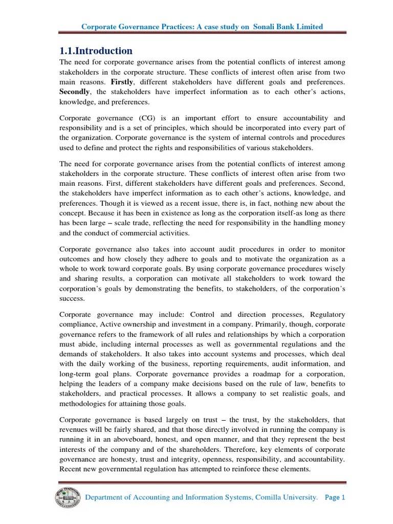 SBL Corporate Governance | PDF | Corporate Governance | Governance