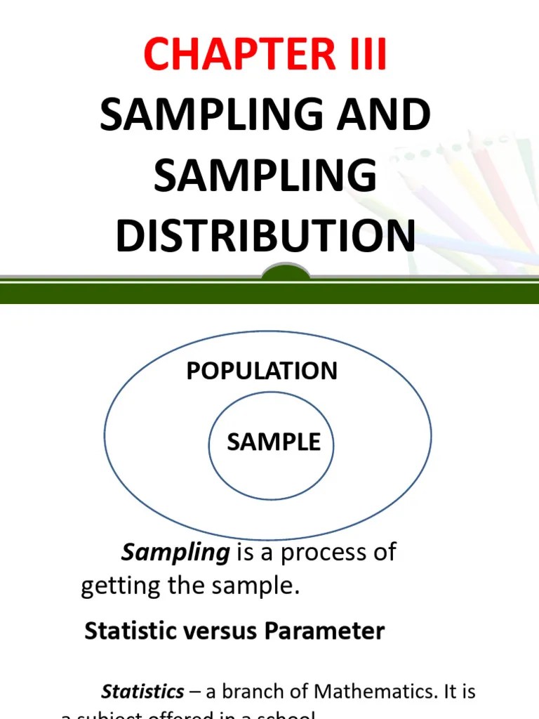 Sampling | PDF | Sampling (Statistics) | Variance