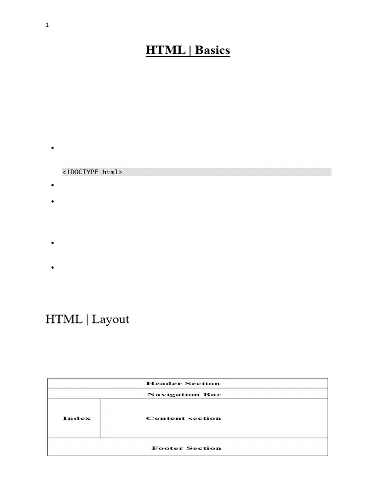HTML | PDF | Html Element | Hyperlink