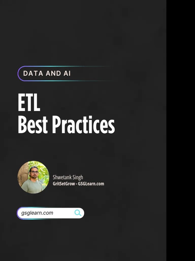 ETL Best Practices | PDF | Cloud Computing | Data Warehouse