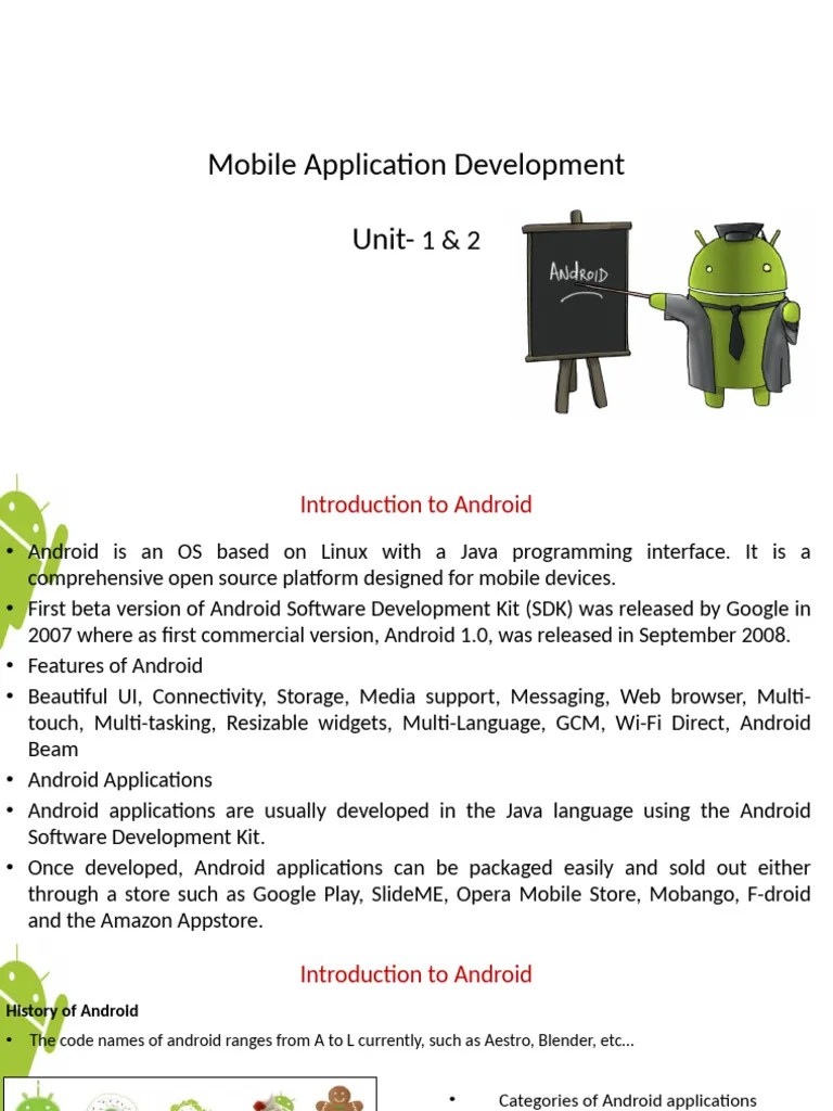 Mad-unit-1-&-2 | PDF | Java Virtual Machine | Java (Programming Language)