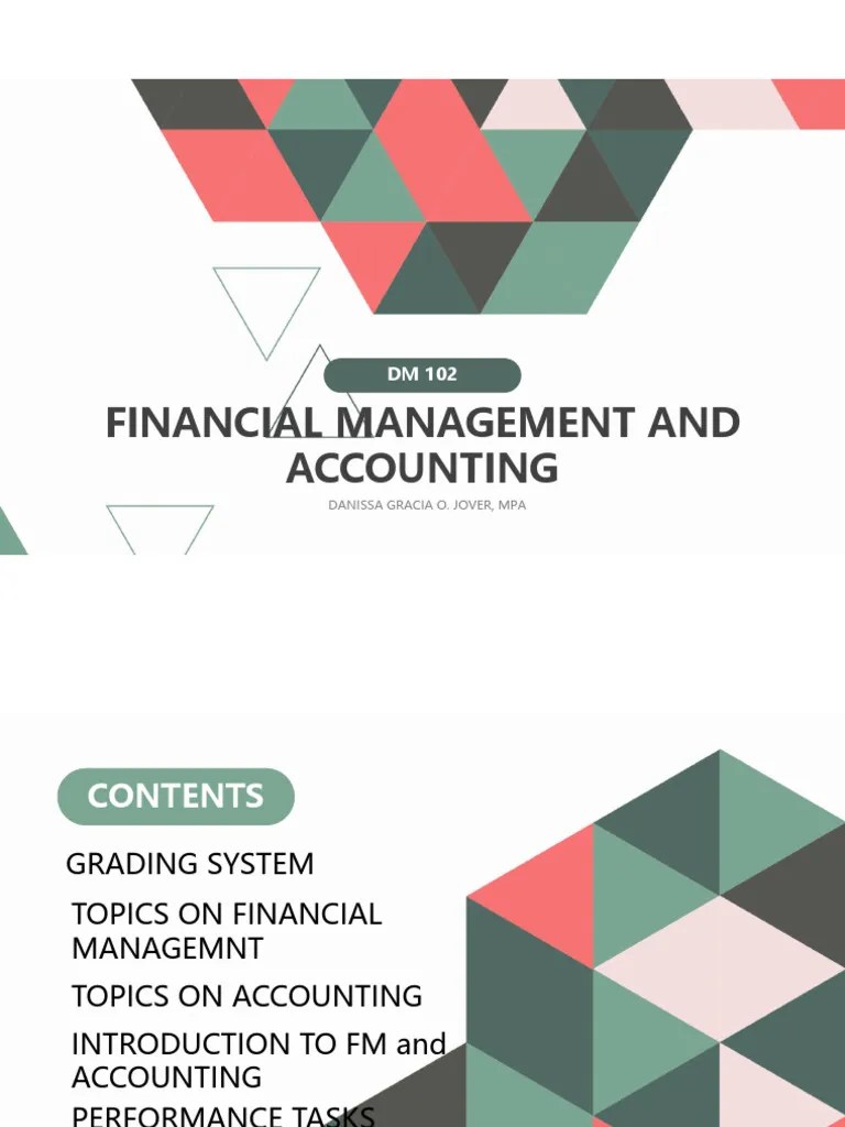 Introduction - Financial Management | PDF | Financial Services ...