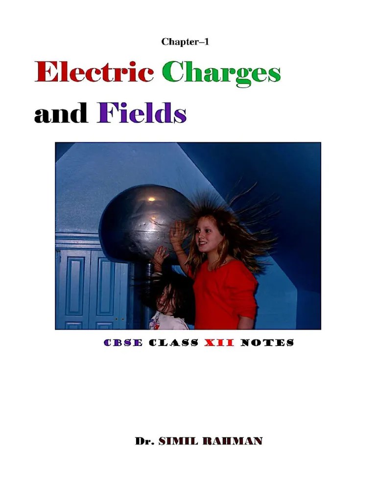 Electric_charges_and_field_2017-18 | PDF