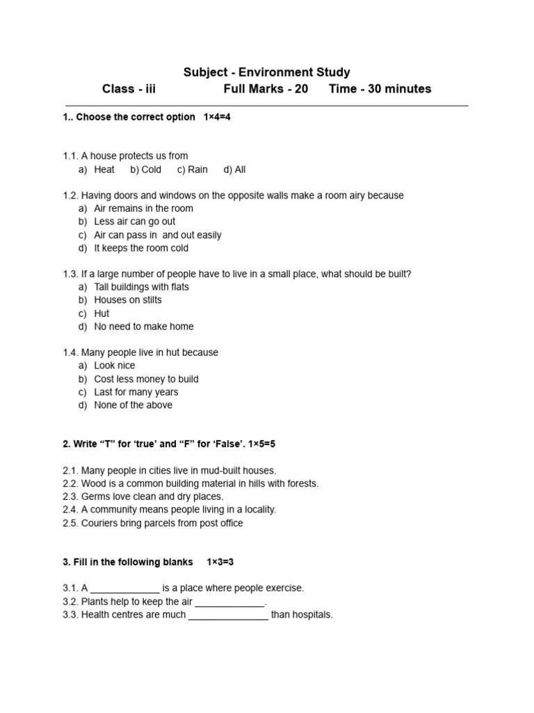 Environmental Studies Pdf