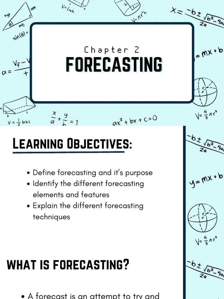 Forecasting Group 1 | PDF | Forecasting | Errors And Residuals