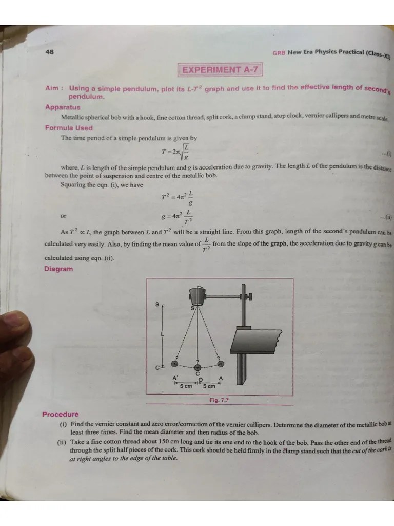 Simple Pendulum | PDF