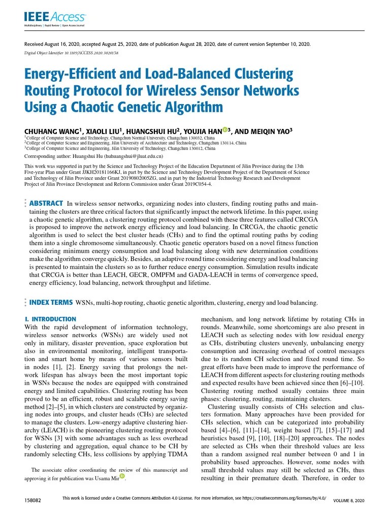 Energy-Efficient And Load-Balanced Clustering Routing Protocol For ...