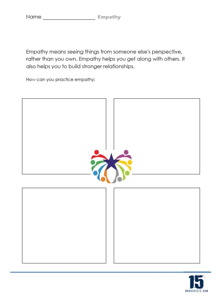 Empathy Scenarios Pdf