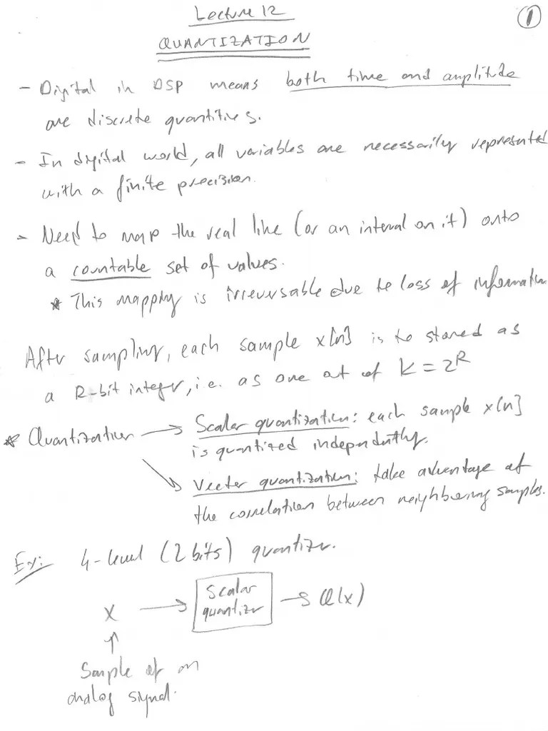 Lecture12 Quantization Pdf