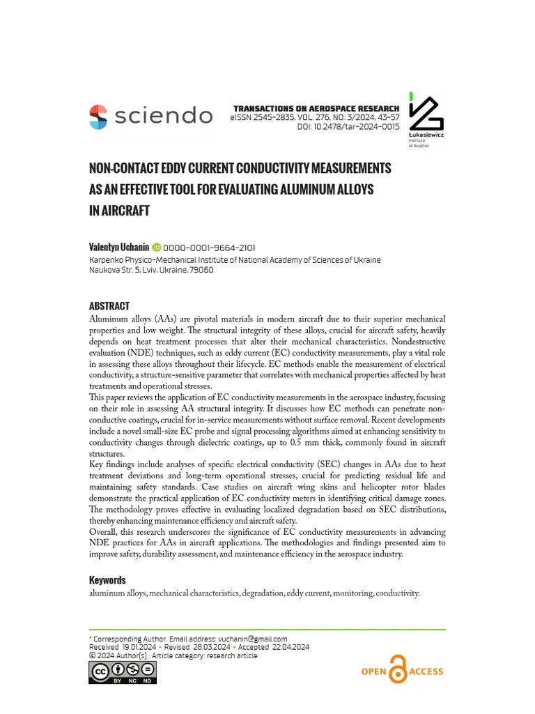 Non-Contact_Eddy_Current_Conductivity | PDF | Nondestructive Testing ...