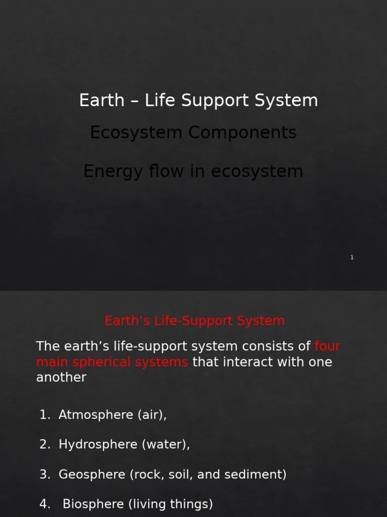 Module 5 Ecosystem Components | PDF | Ecosystem | Earth