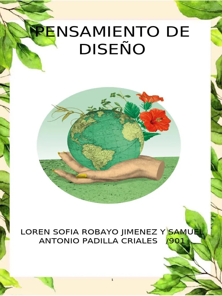 Pensamiento De Diseño 1 Pdf Sustentabilidad Residuos
