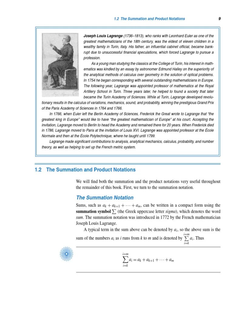 Lesson 4 Summation And Product Notations | PDF | Summation | Mathematics