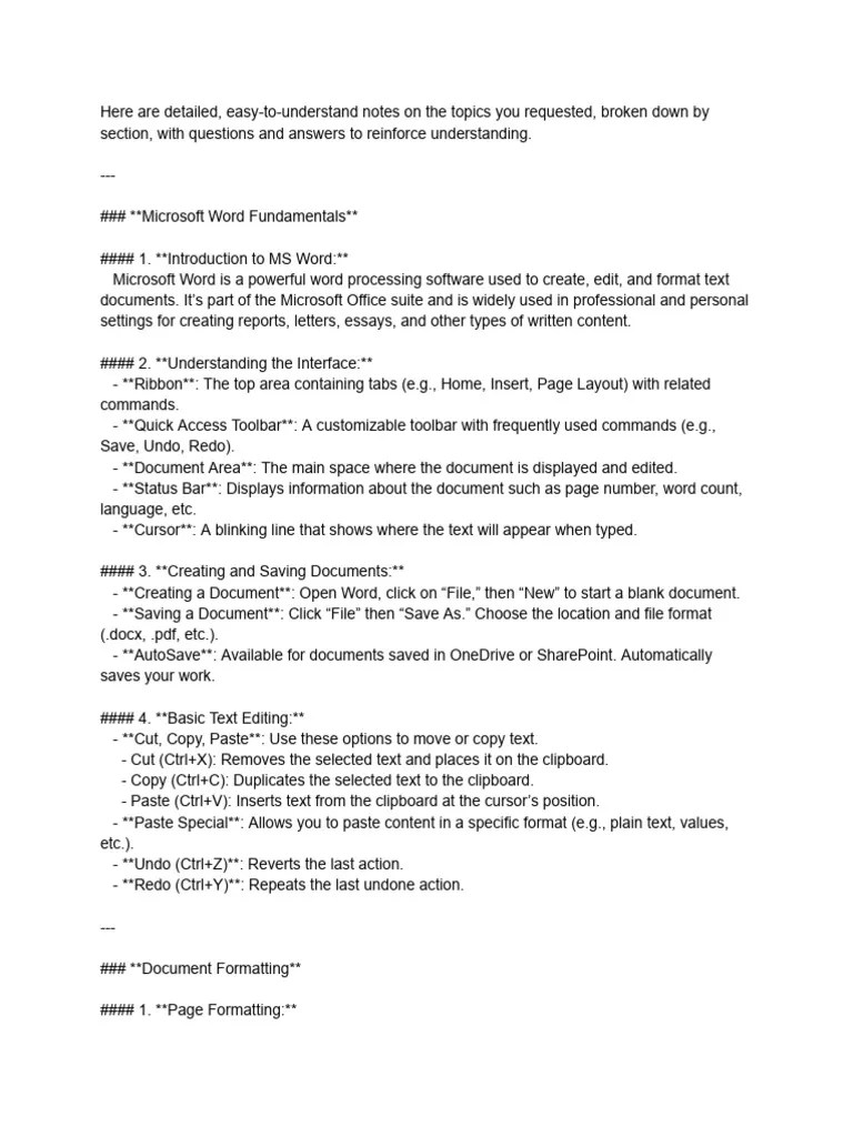 Office Automation | PDF | Microsoft Word | Microsoft Excel