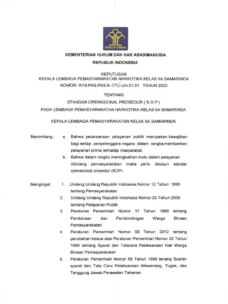 3. Dokumen SOP Flowchart Dan Grafik Satuan Kerja | PDF