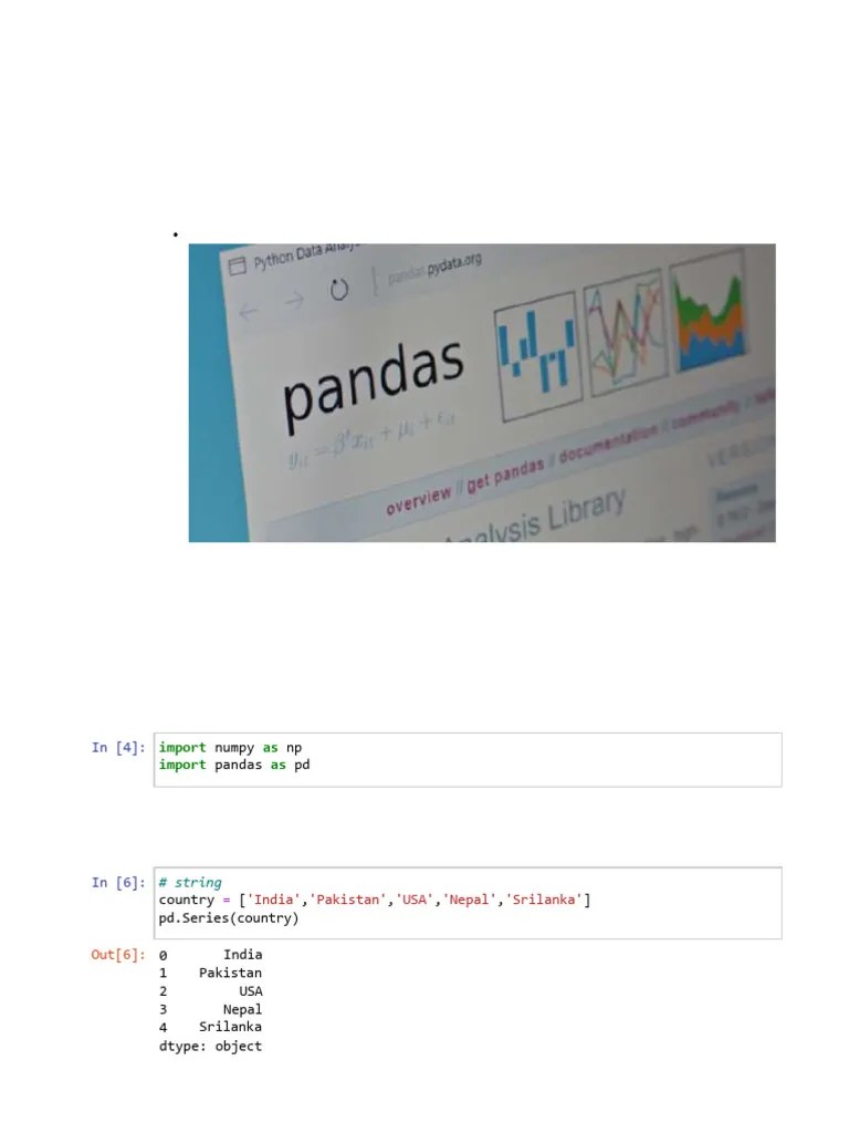 Guide Pandas | PDF