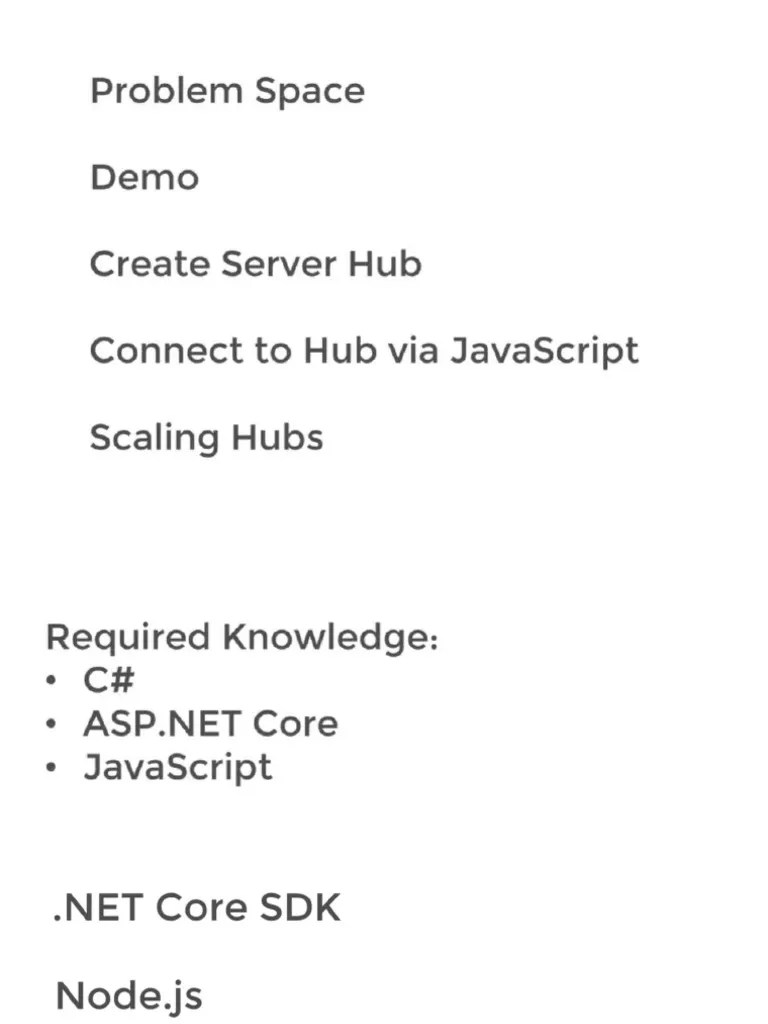 Practical ASP - NET Core SignalR Intro | PDF