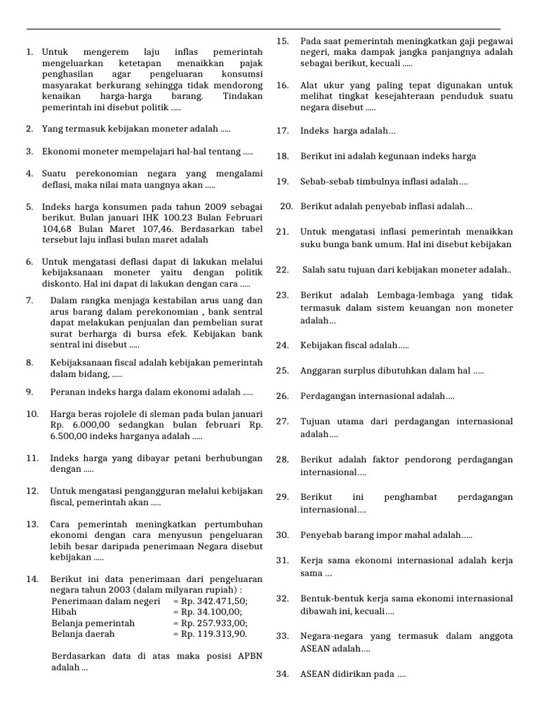 Soal PAT Kelas XI - Fikih (Websiteedukasi.com) | PDF