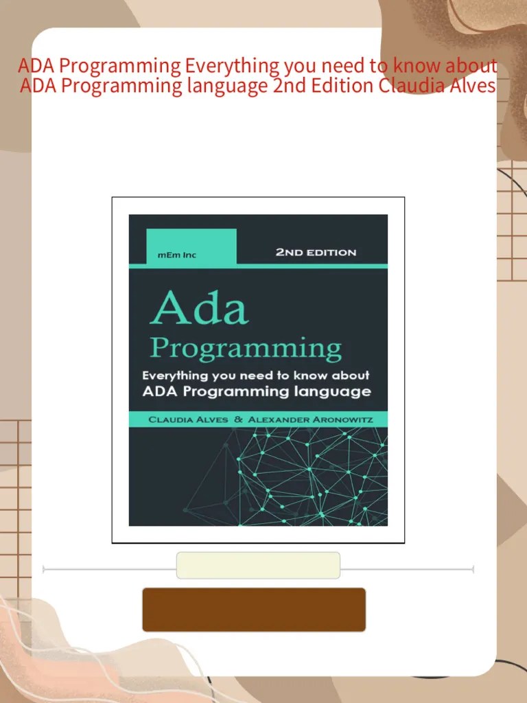 ADA Programming Everything You Need To Know About ADA Programming ...