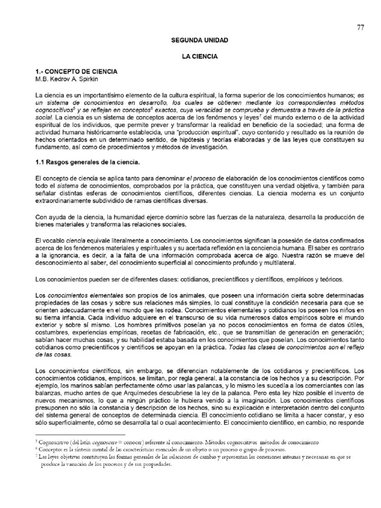 Libro De Apoyo Del Curso De Fundamentos Pág. 77-105 | PDF | Conocimiento | Science