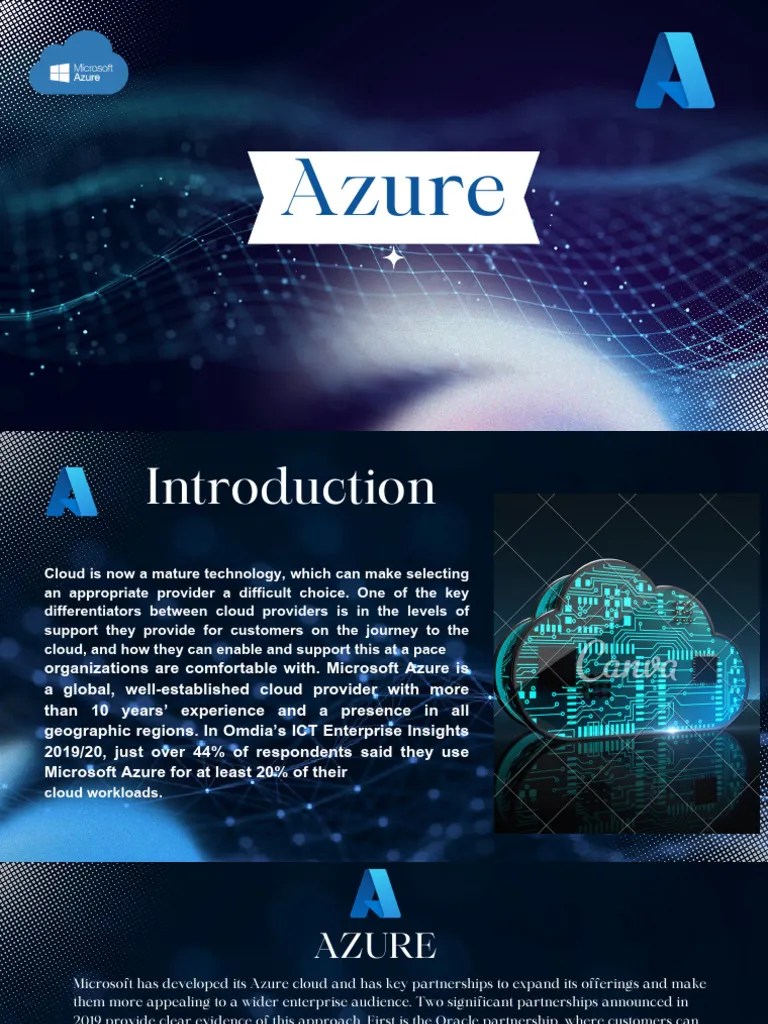 Azure | PDF | Cloud Computing | Microsoft Azure