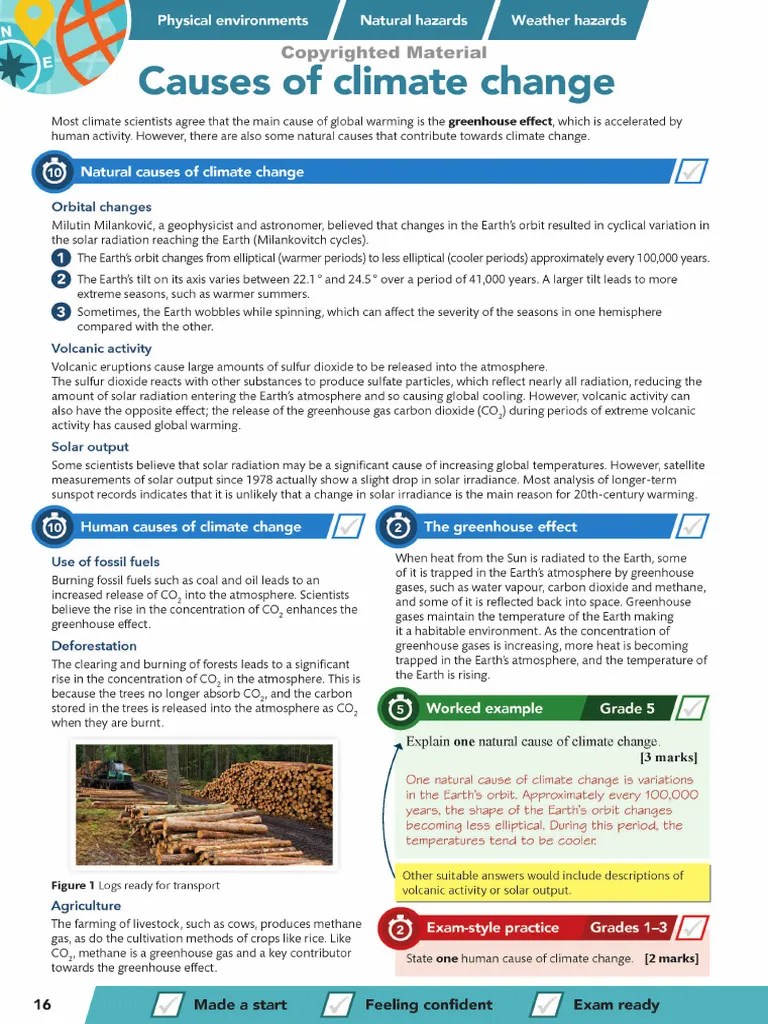AQA Gcse 9 1 Geography Revision - 55 | PDF