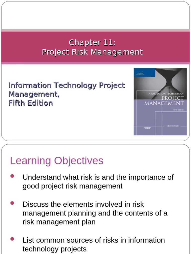 Project Risk Management | PDF | Risk | Risk Management