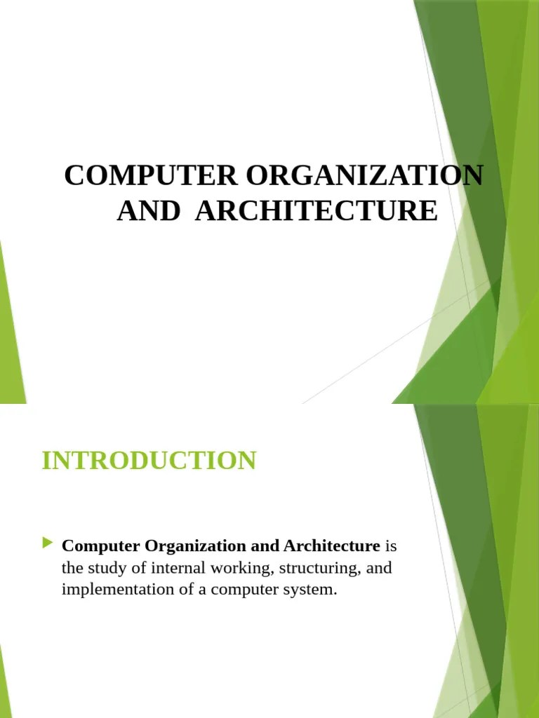 Lecture 1 Introduction 031038 | PDF | Input/Output | Central Processing ...