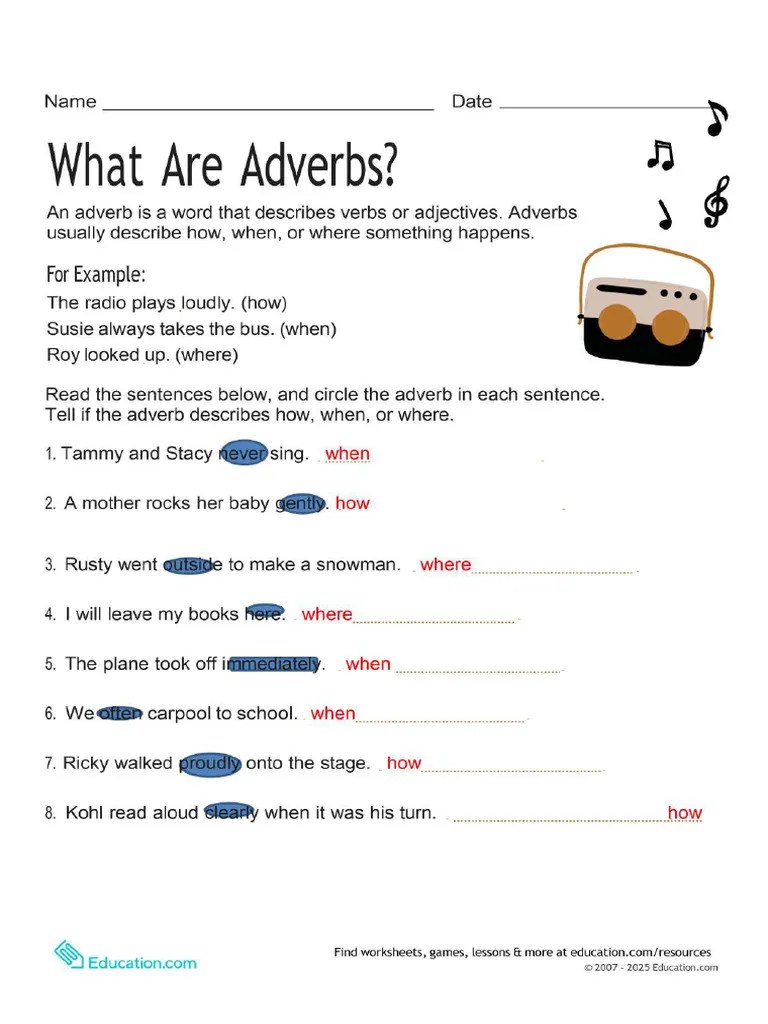 Grammar Worksheets Solved 3 Page 0001 Pdf