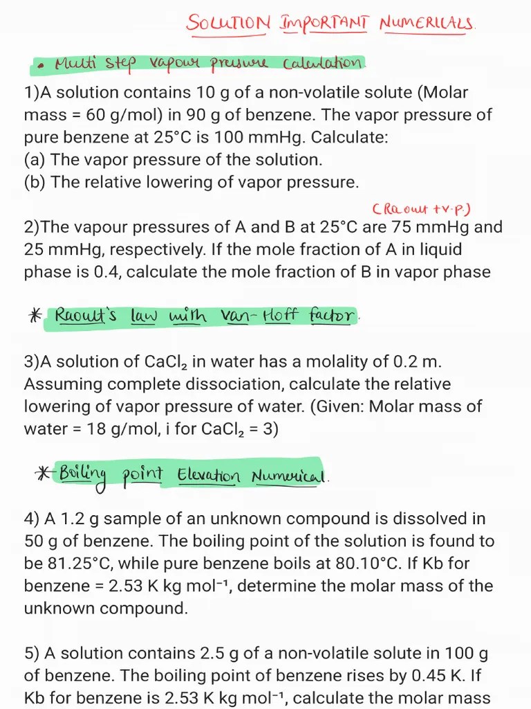 Solution Numericals 250223 003456 Pdf
