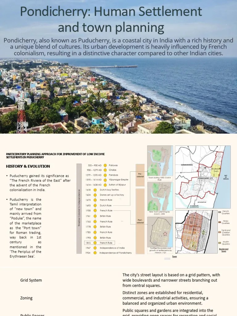 Pondicherry S Urban Planning Legacy PDF Urban Planning 1