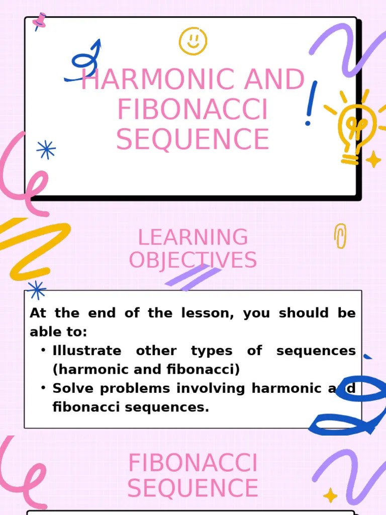 Fibonacci And Harmonic Sequence 3 | PDF