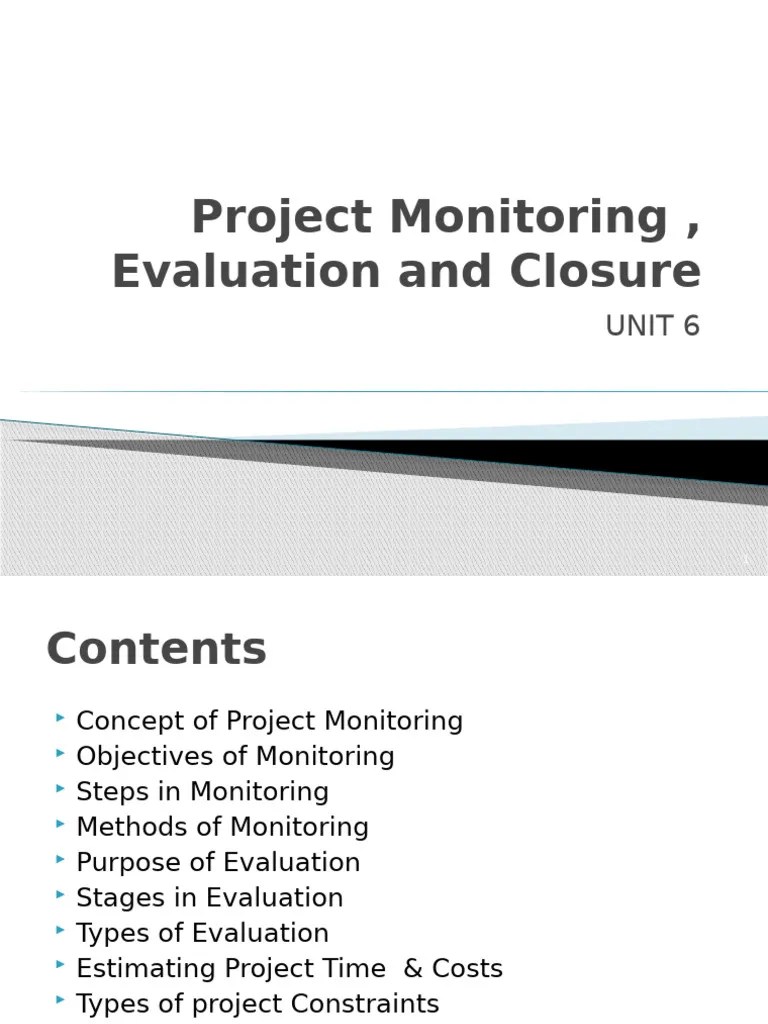 Project Monitoring & Evaluation | PDF | Evaluation | Performance Indicator