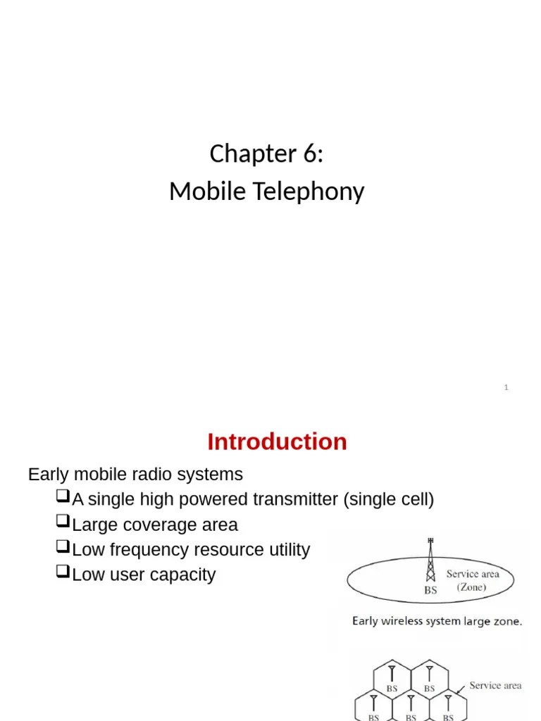 Chapter 6 Mobile Communication Pdf Cellular Network Channel