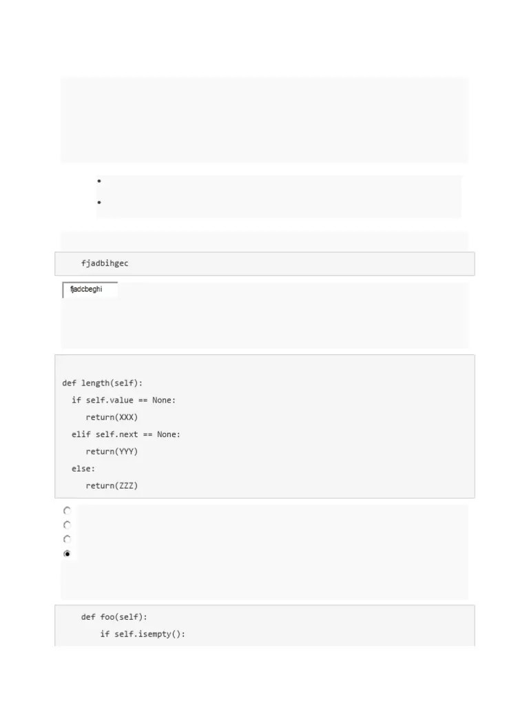 Programming, Data Structures And Algorithms Using Python Week 7 | PDF ...