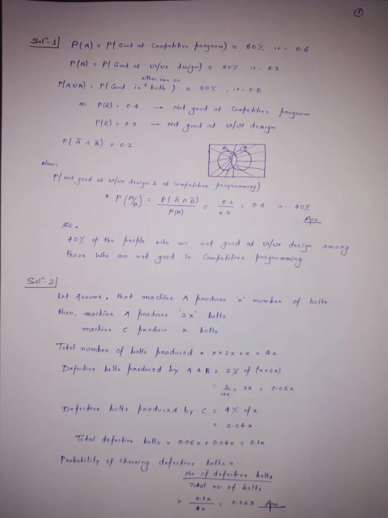 Probability Assignment | PDF