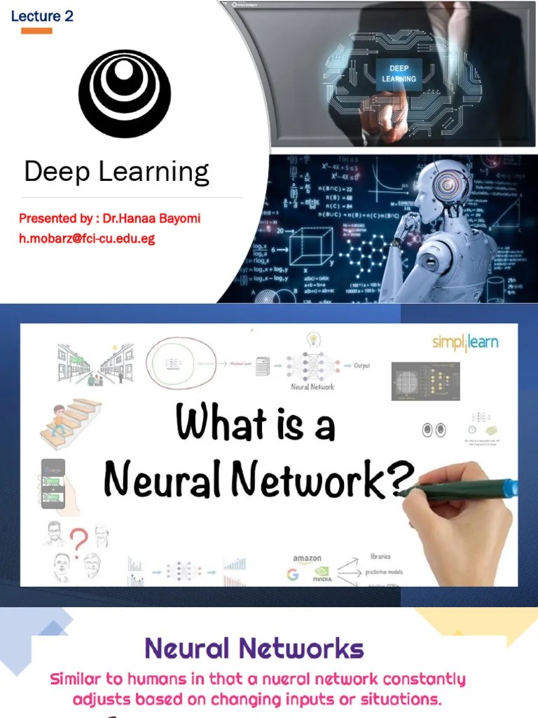 Deep Learning_Lecture 2_Neural Networks | PDF | Machine Learning ...