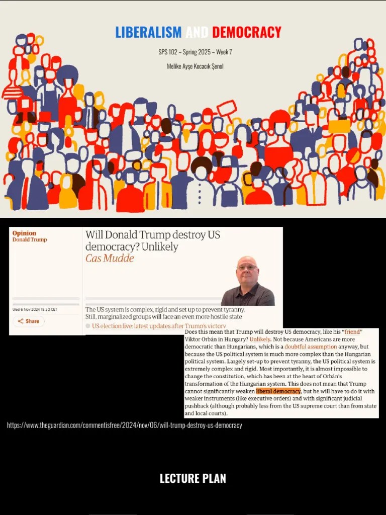 Week 7 Lecture Slides (Spring 2025) | PDF | Liberalism | Elections