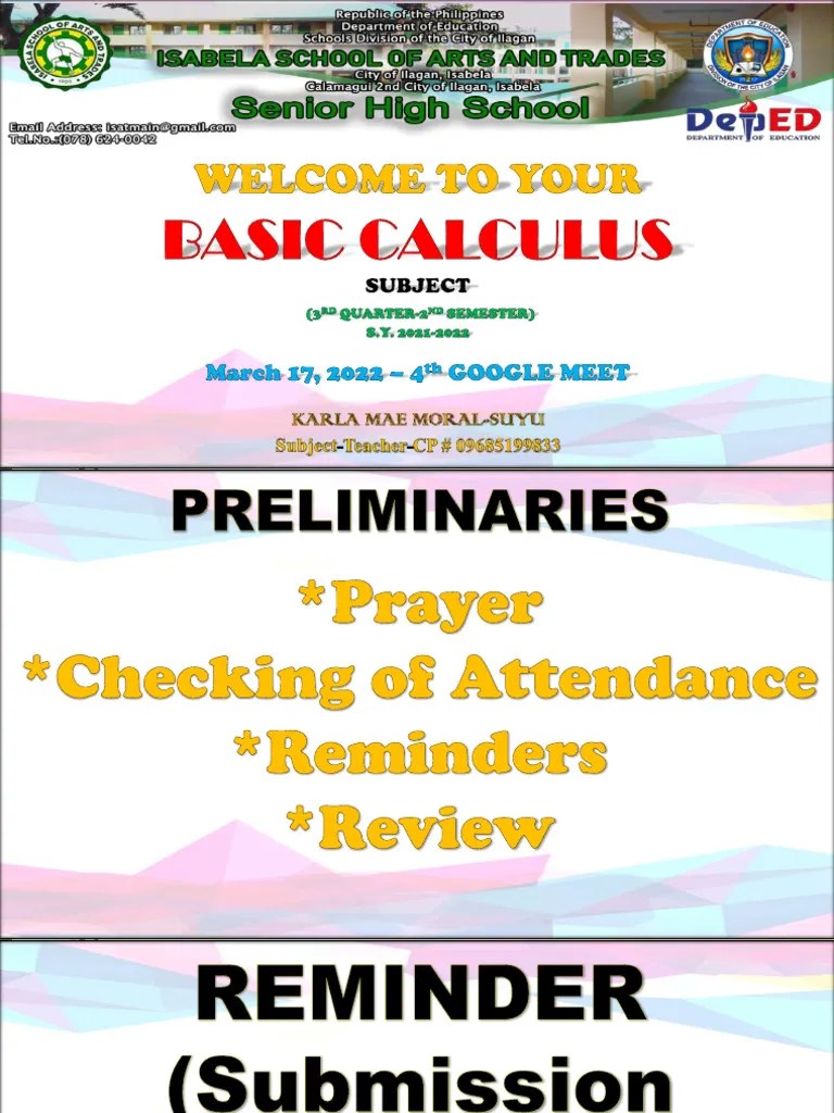 BASIC CALCULUS Continuity Of Function | PDF