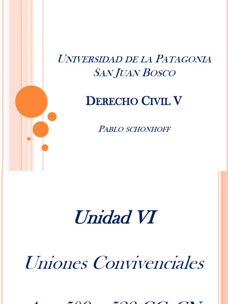 Uniones Convivenciales | PDF | Unión Civil | Divorcio