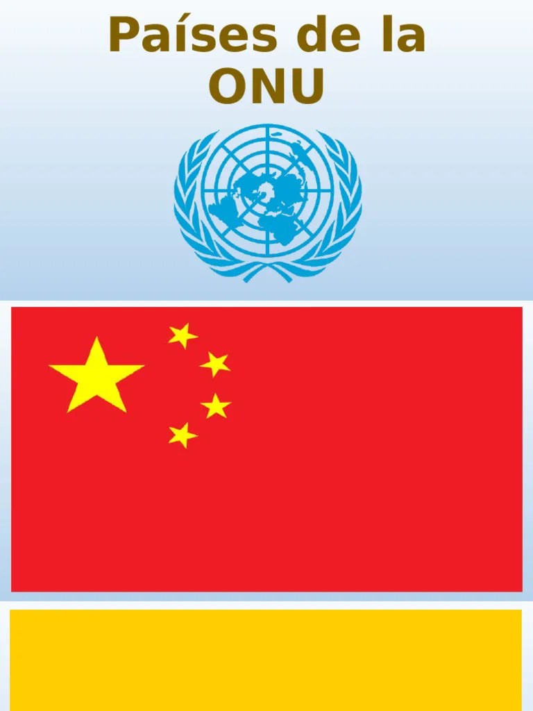 Países De La ONU | PDF