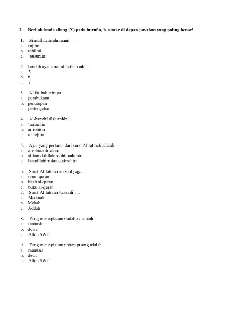 New movie releases this weekend: Contoh Soal Agama Islam Kelas 1 Sd Pdf