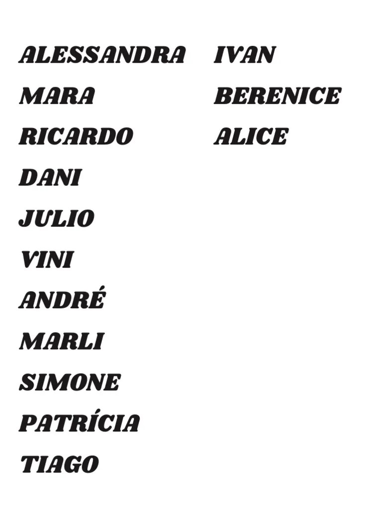 Nomes 2 Pdf
