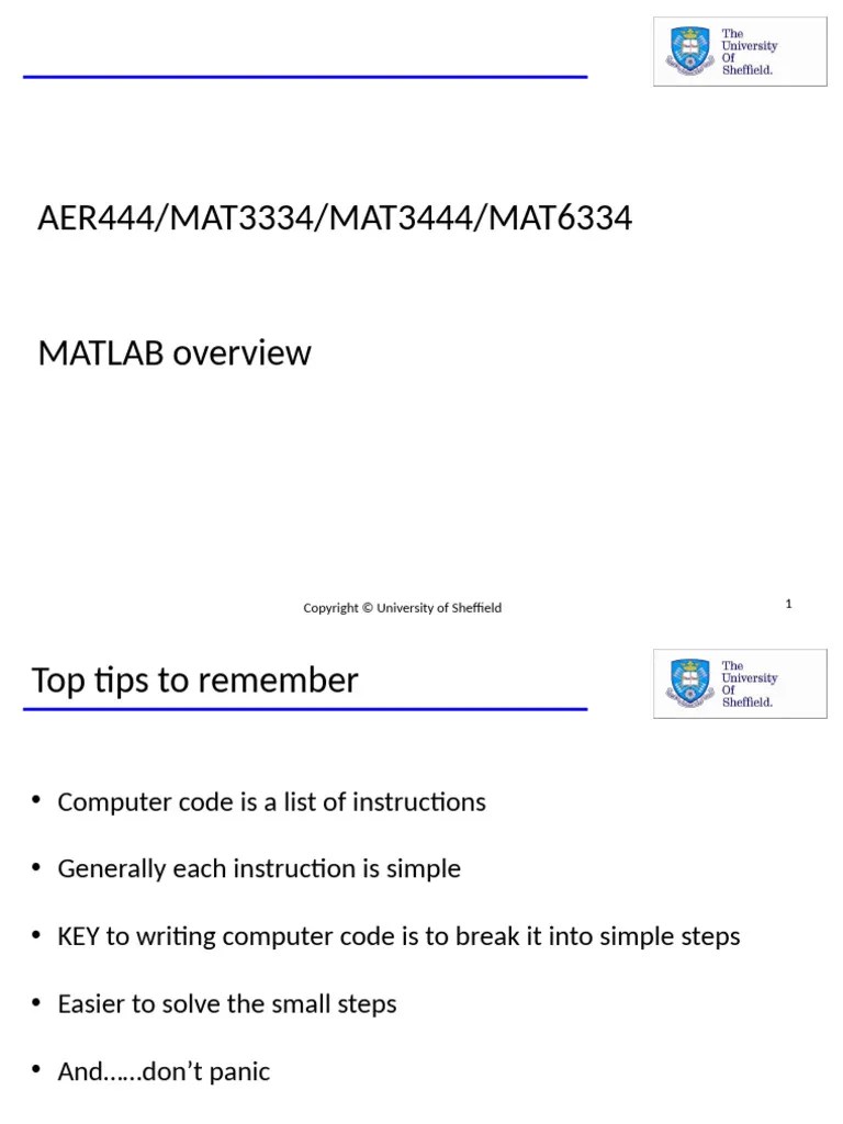 Matlab Introduction Pdf