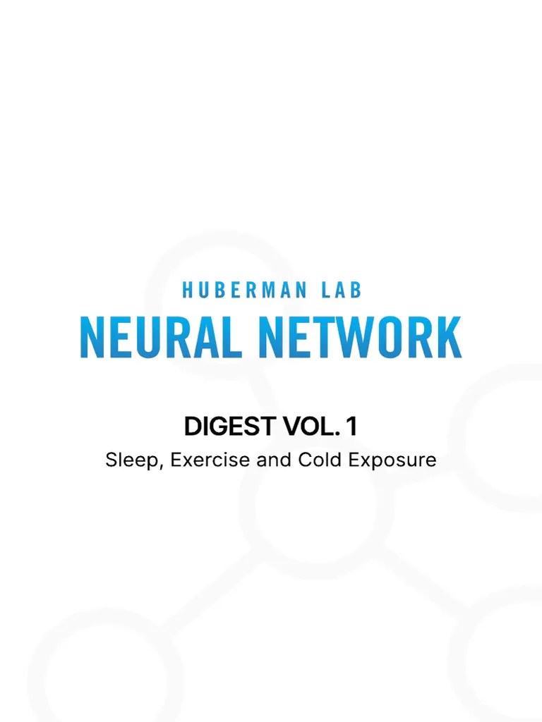 Huberman Lab Neural Network Digest PDF | PDF | Strength Training | Sleep
