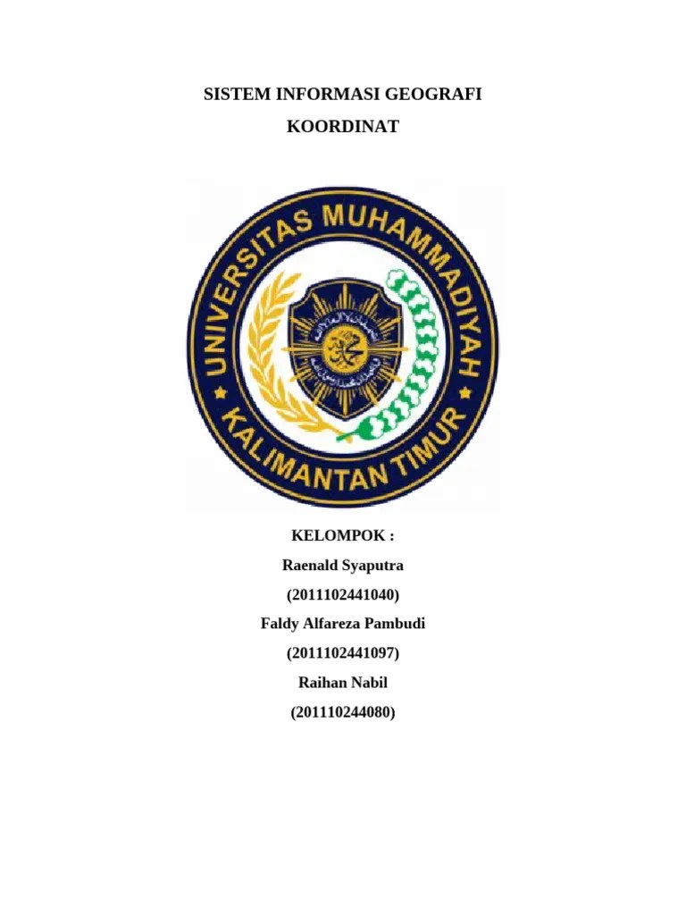 SISTEM INFORMASI GEOGRAFI (kelompok) | PDF