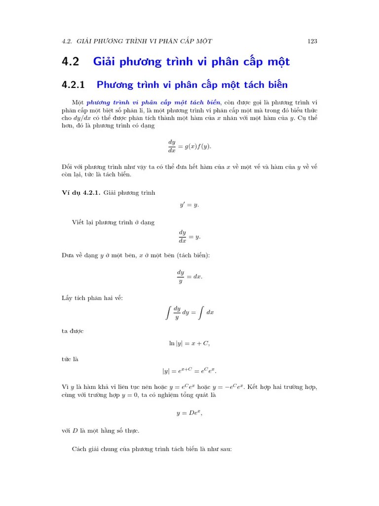 Phuong Trinh Vi Phan | PDF